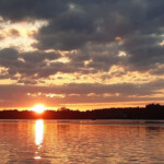 Saulriets pie Daugavas